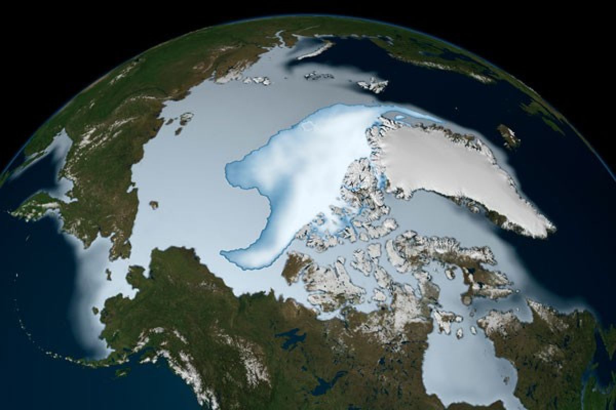  Suhu Kutub Utara capai titik terpanas dalam 44.000 tahun