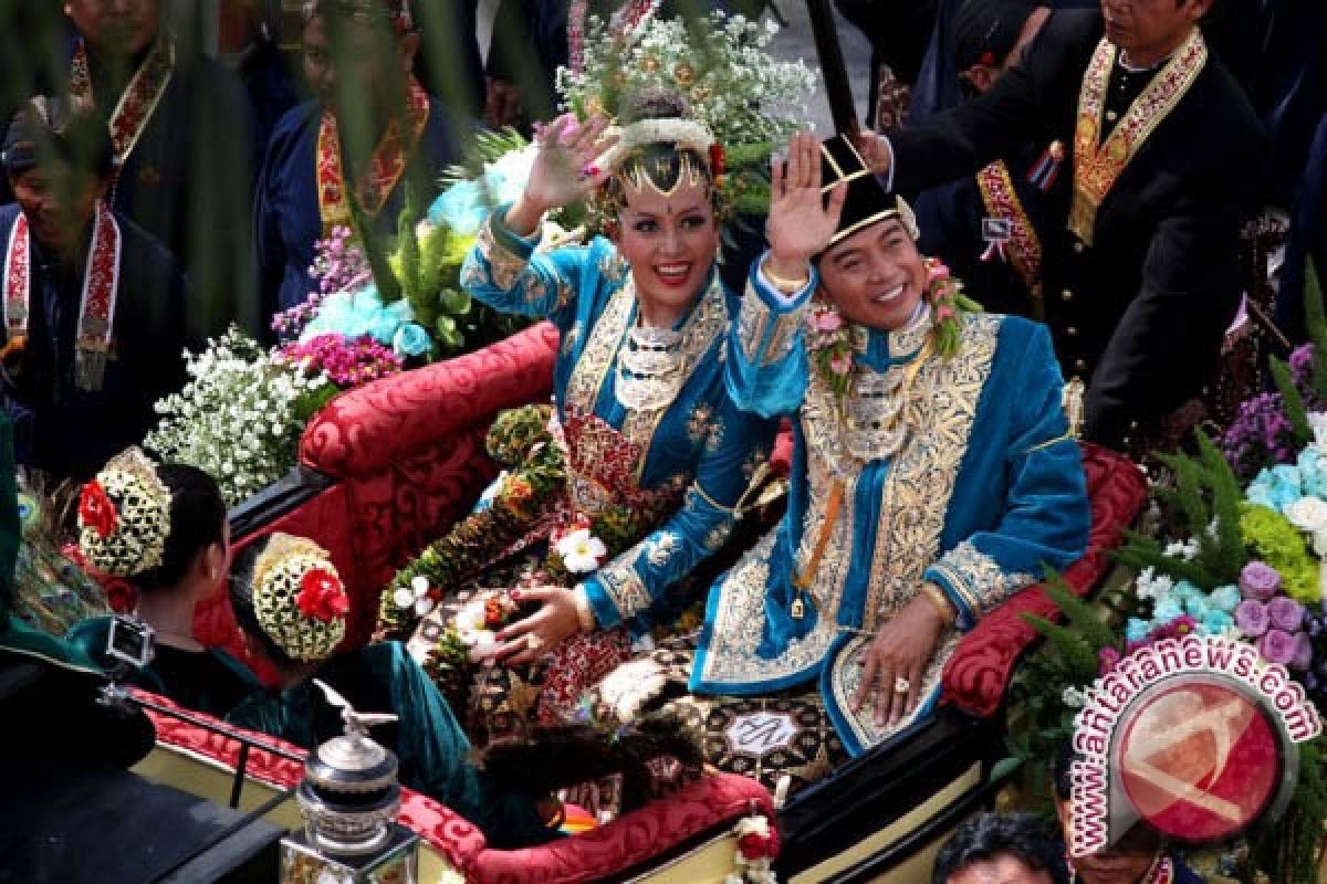 Pernikahan Agung Keraton simbol kebangkitan pariwisata Yogyakarta 