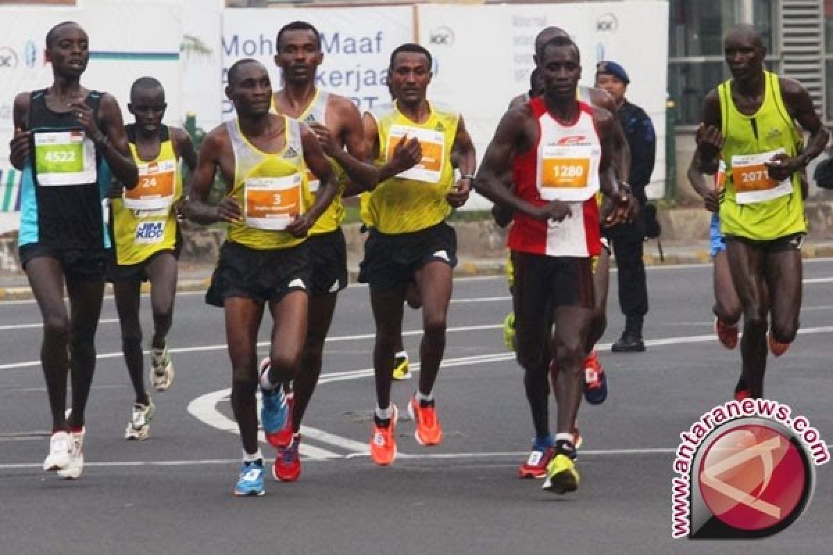 Pelari Kenya dominasi Jakarta Marathon 2013