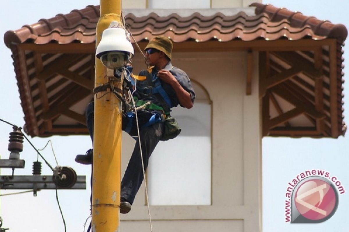 Sejumlah titik di Kota Baturaja dipasang CCTV