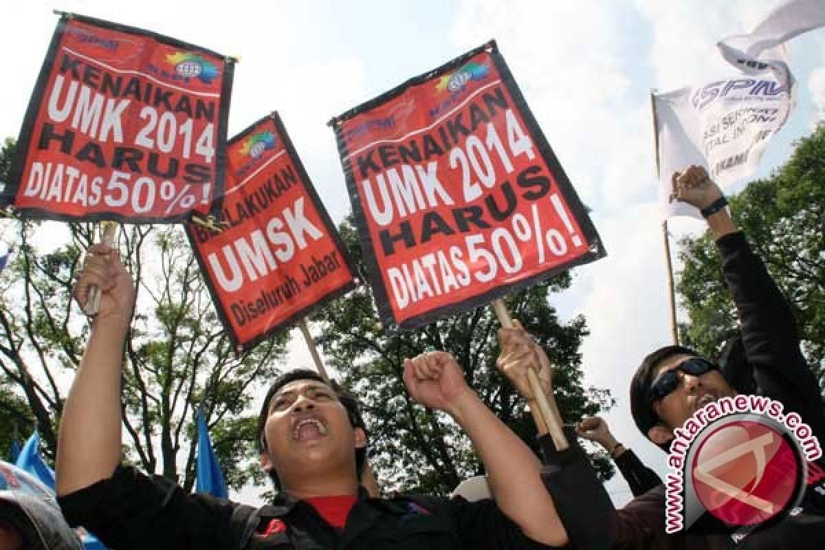 Pemkot Bekasi: Empat tuntutan buruh belum terealisasi