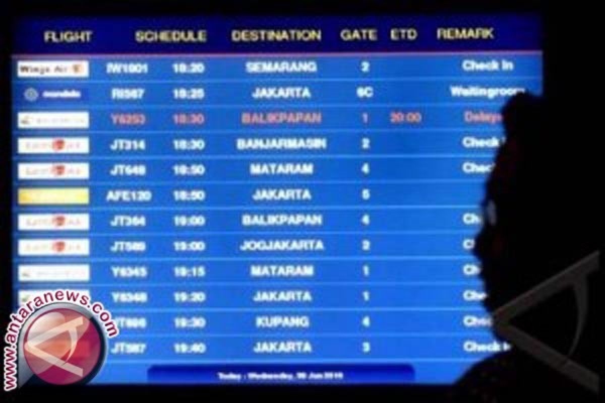 Aktivitas penerbangan Sulbar naik 12,94 persen 