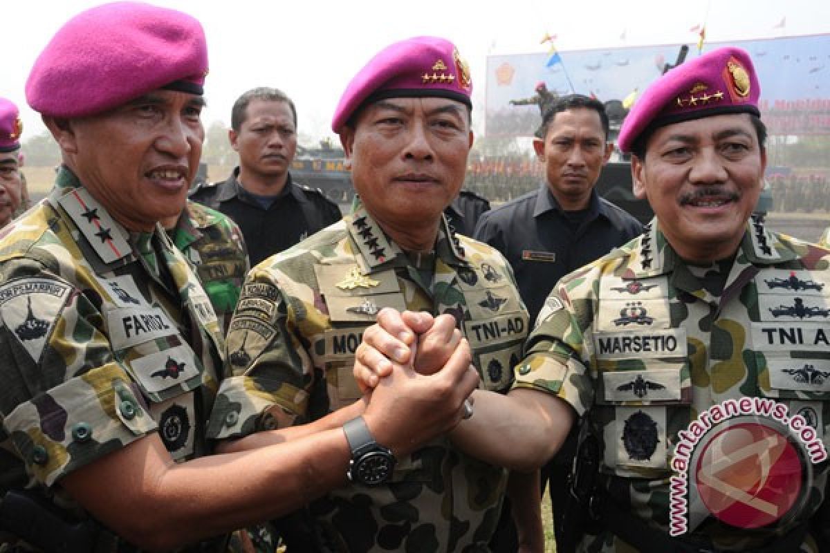 Renumerasi prajurit TNI naik mulai 2014