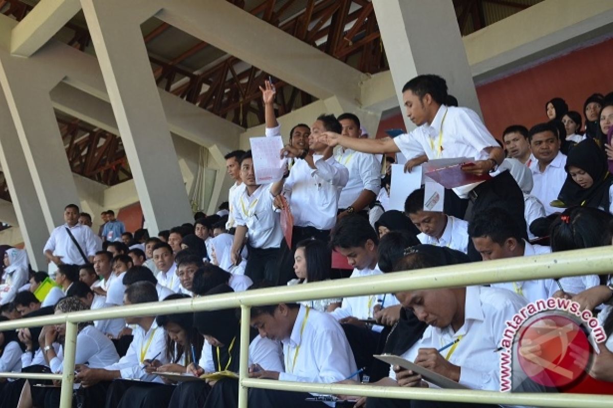Peserta Tes Cpns Gorontalo Utara Rebutan LJK