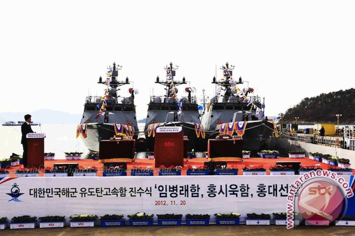 Korea Selatan terima kapal perusak peluru kendali ke-12
