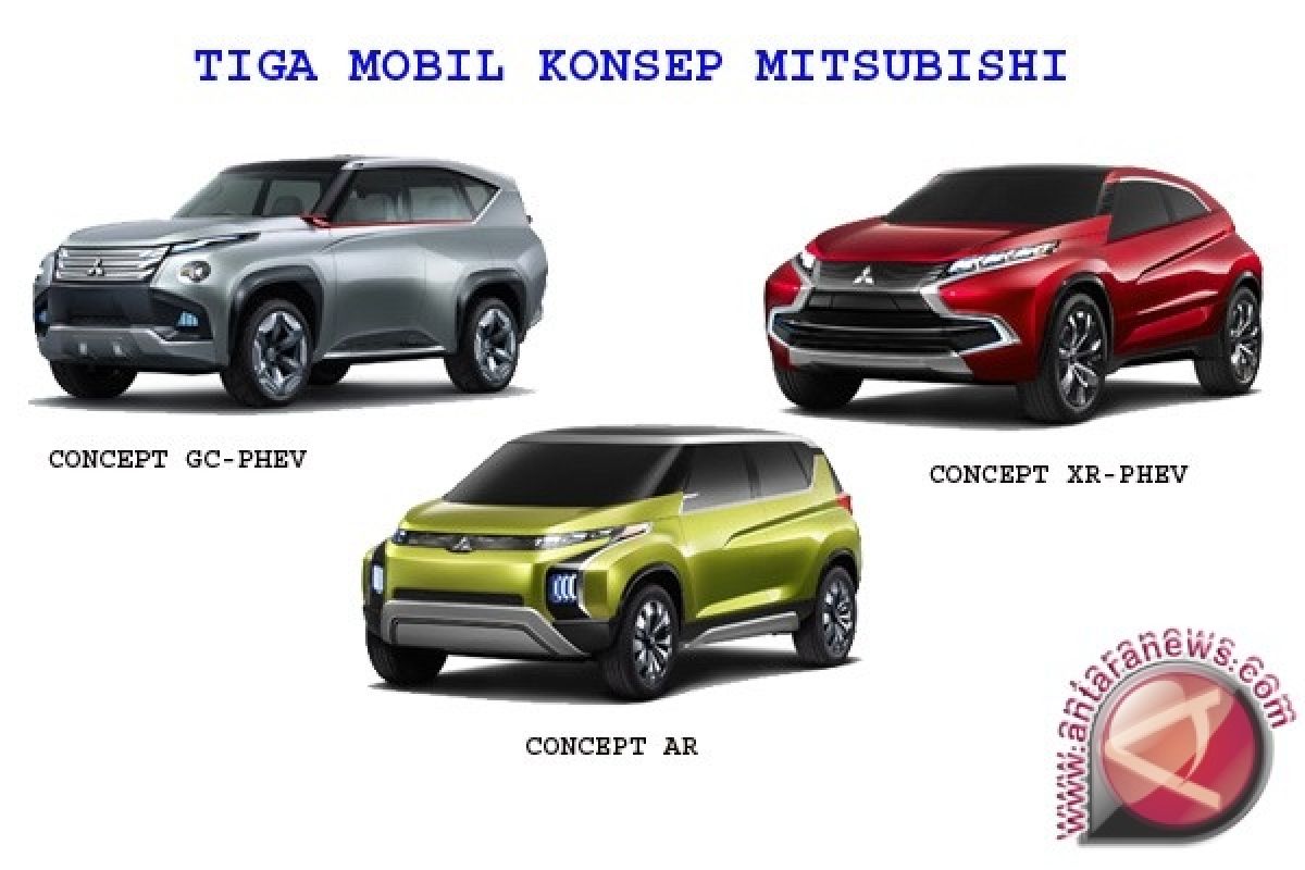 Mitsubishi Tampilkan 3 Mobil Konsep Baru