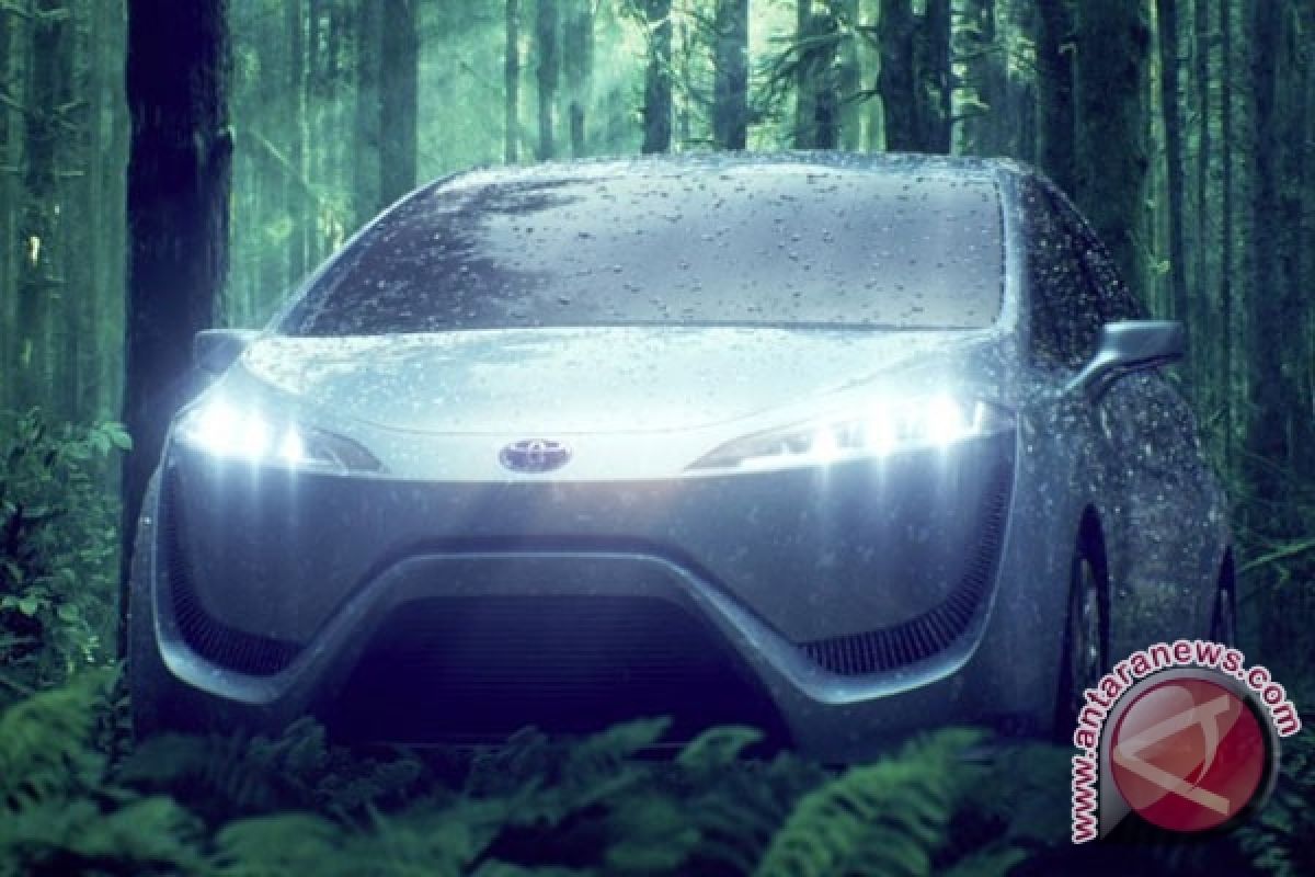 Toyota Kenalkan Konsep Mobil Bertenaga Hidrogen.