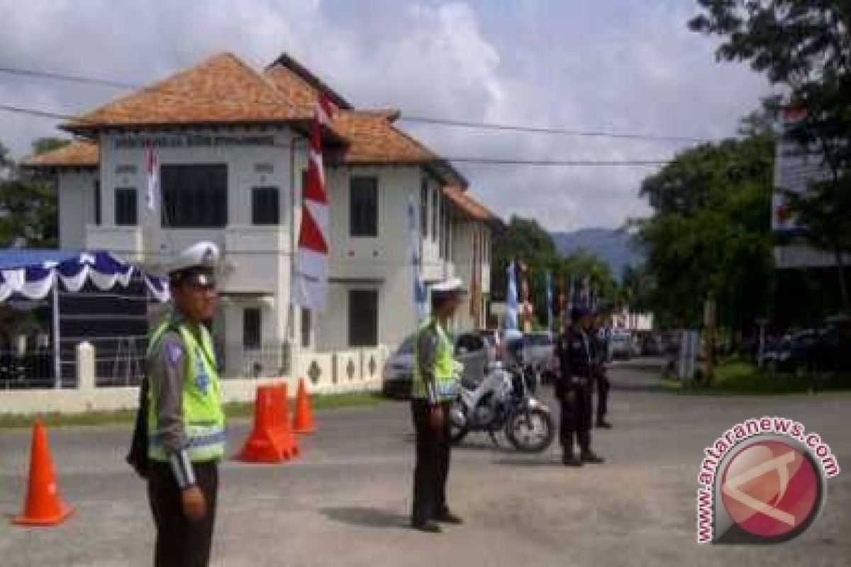 Polisi Amankan Peresmian Museum Timah Indonesia Muntok