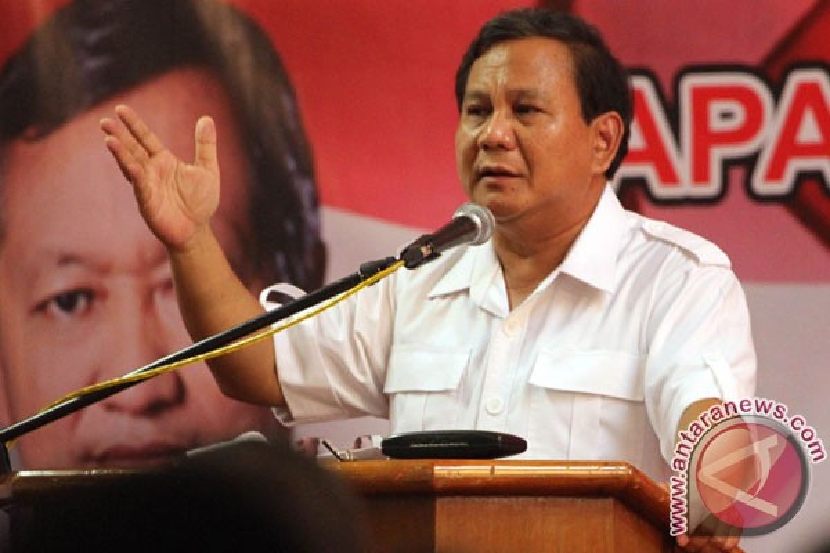 Agricultural issue more important than economic concerns: Prabowo