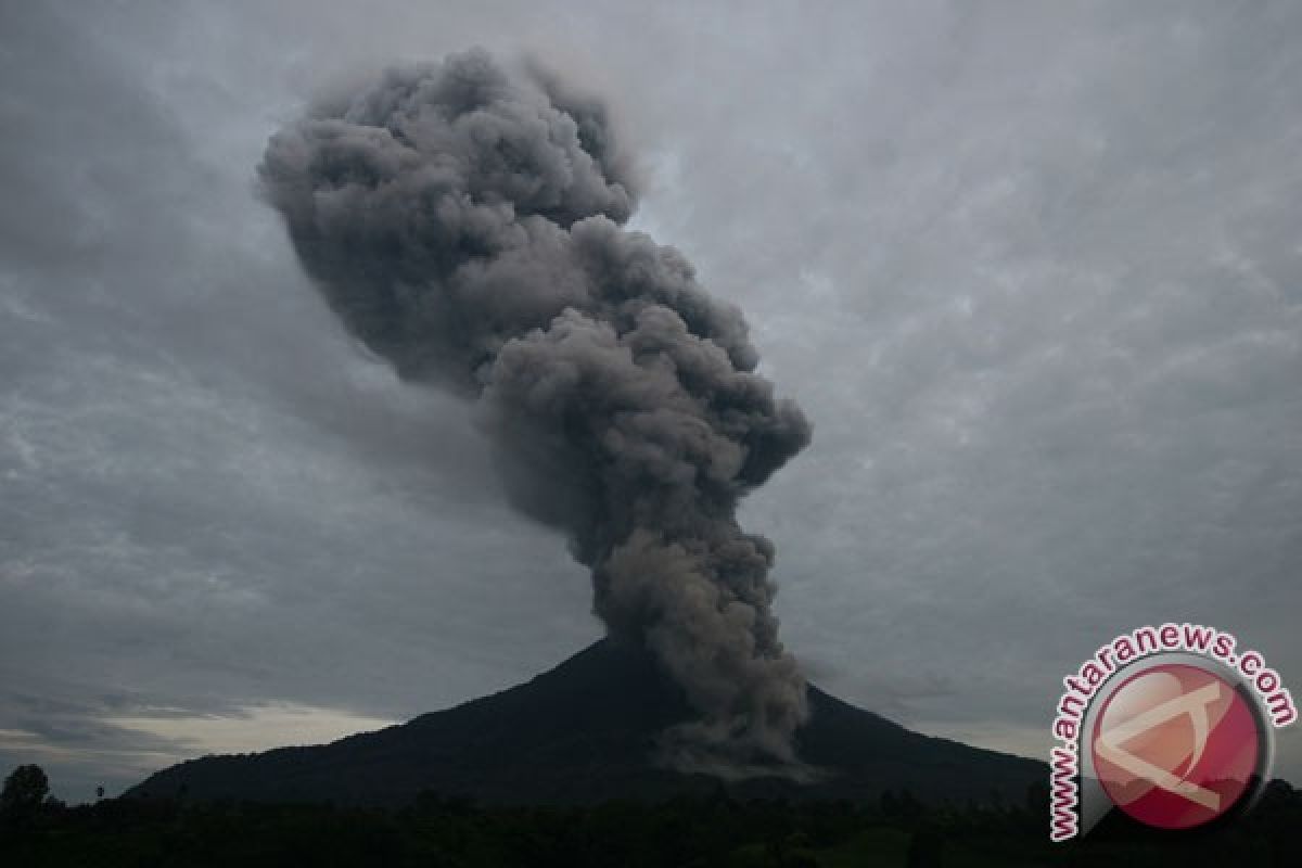 All flights must avoid route on Mt Sinabung