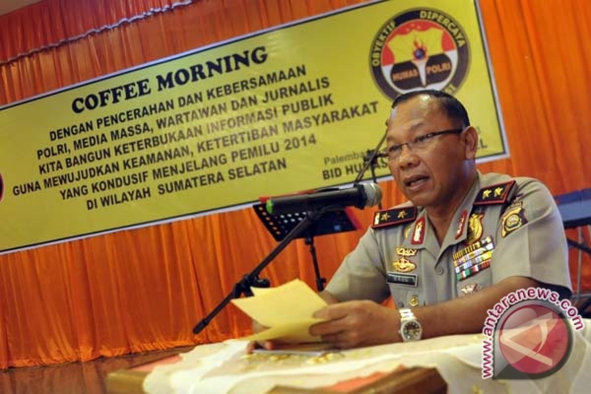 Kapolda Sumsel minta bantuan masyarakat berantas kejahatan 