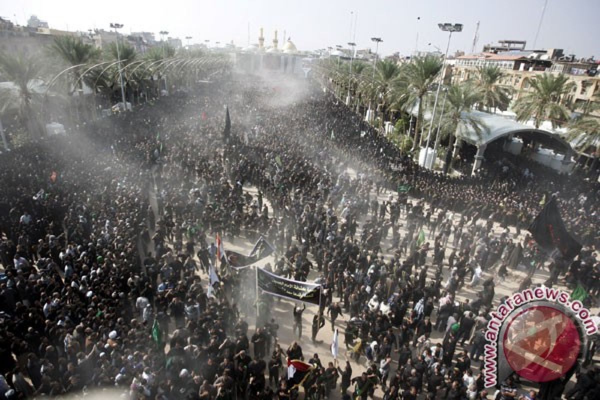 Ratusan ribu Syiah tumplek di Karbala peringati Hari Asyura