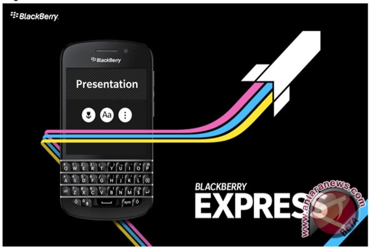  Buat Presentasi Dengan BlackBerry Express