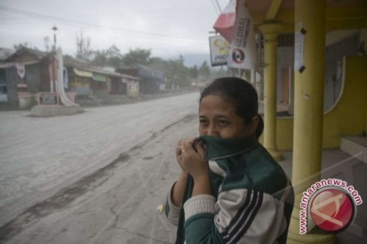 Hujan abu Gunung Merapi berlangsung lama 