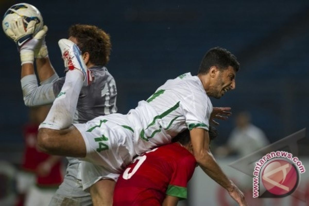 Timnas Indonesia dikalahkan Irak 0-2