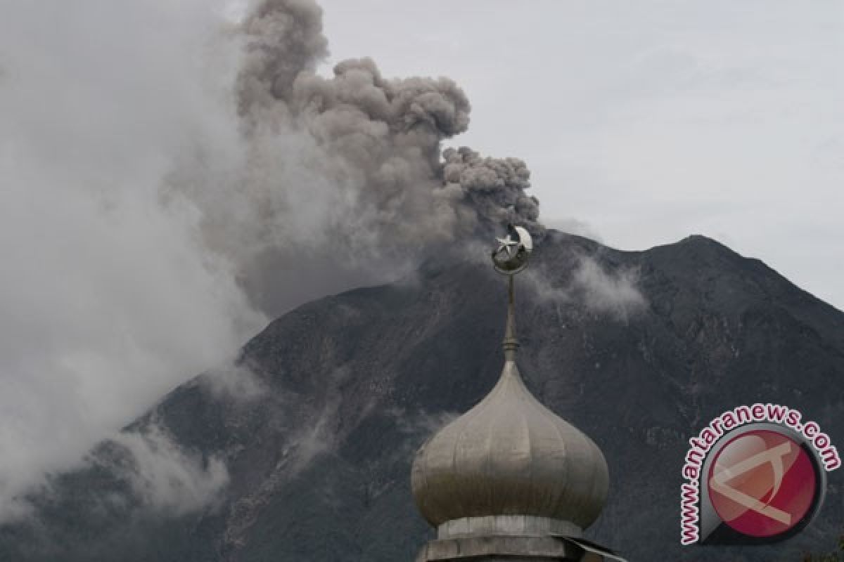 BNPB: aktivitas Gunung Sinabung masih tinggi