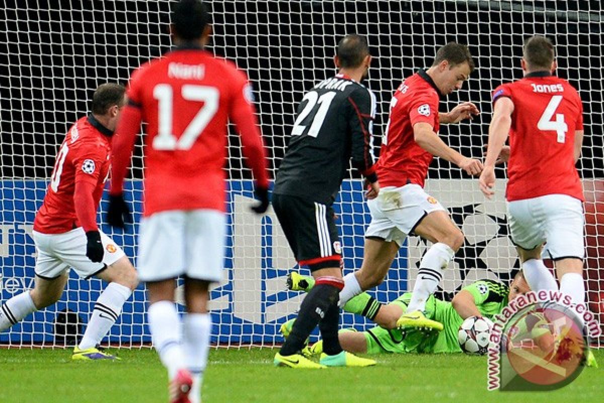 Manchester United benamkan Leverkusen 5-0