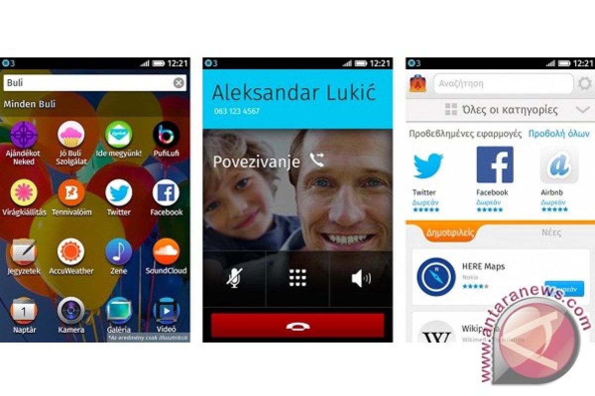 Smartphone ini punya dua OS, Android dan Firefox