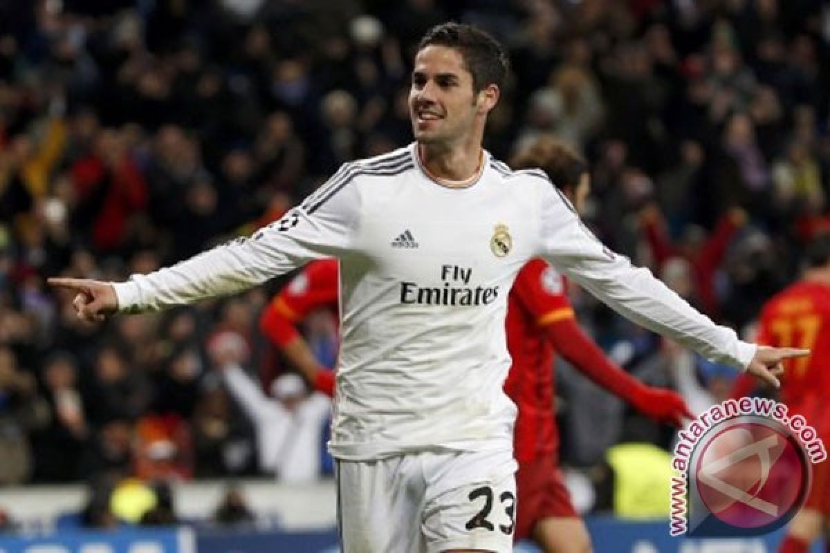 Isco selamatkan Madrid dari kekalahan atas Valencia