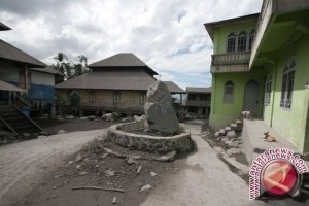  Erupsi Gunung Sinabung, 21 desa dikosongkan