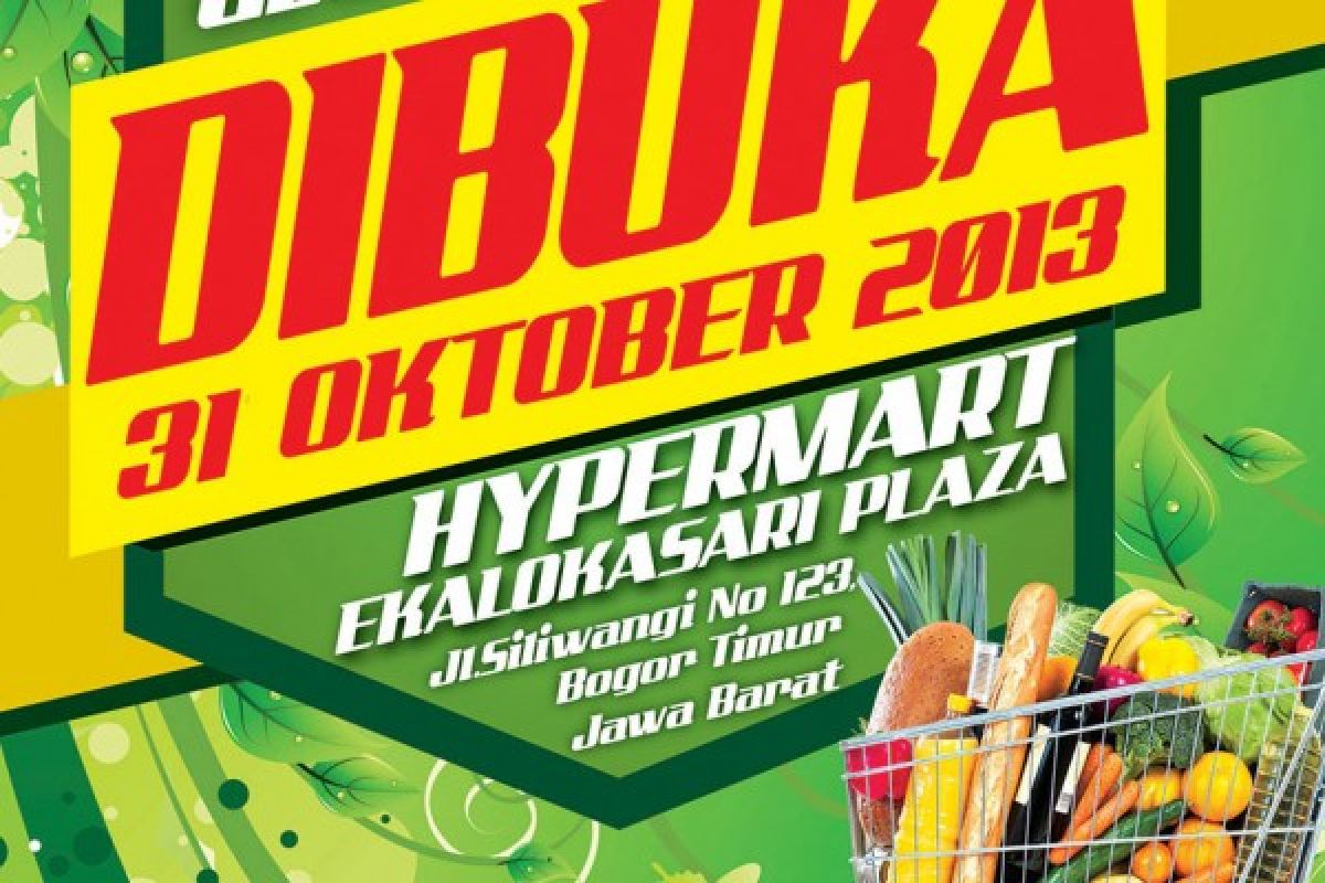 Hypermart buka cabang ke-92 di Ekalokasari Plaza Bogor