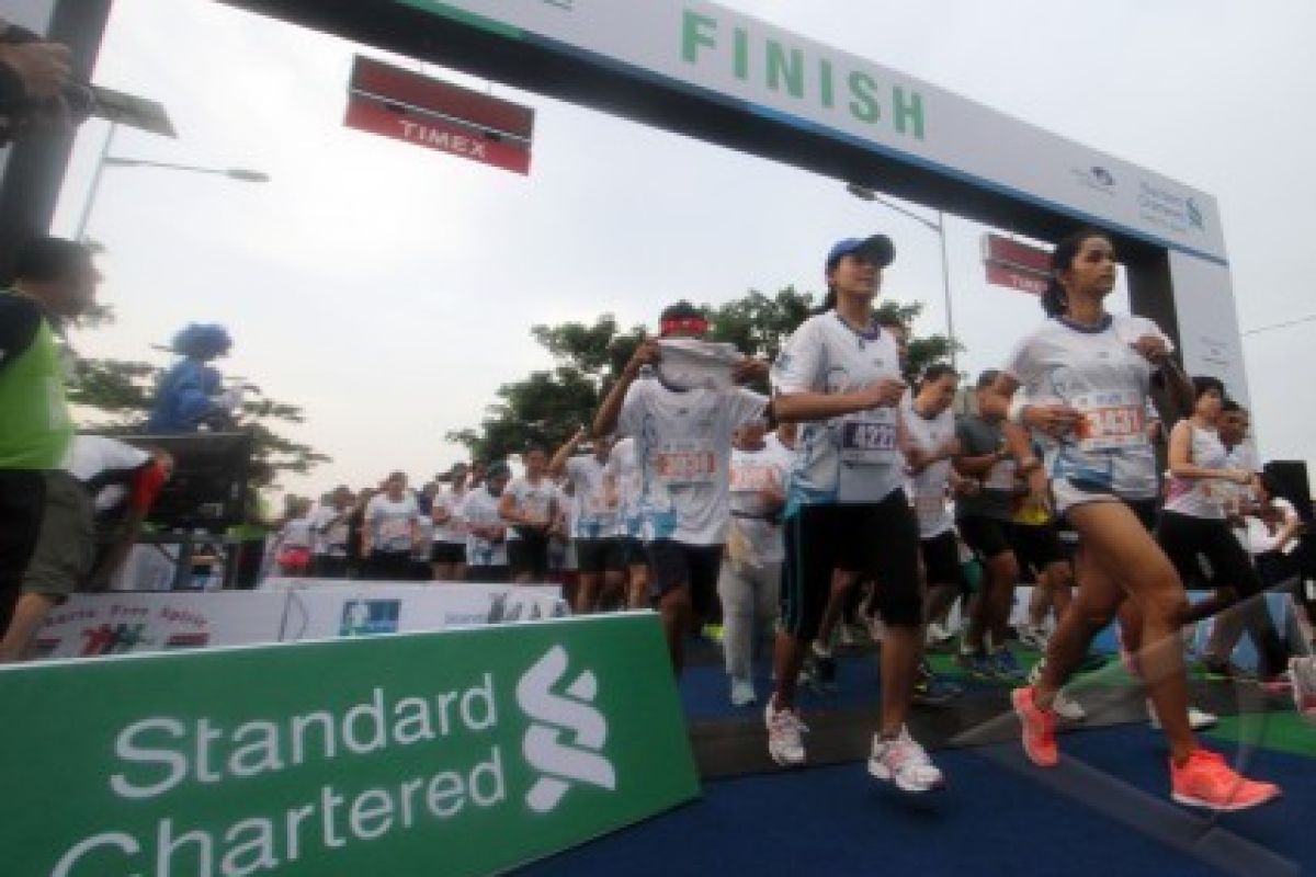 Stadard Chartered  Half Marathon Diikuti 3000 Pelari