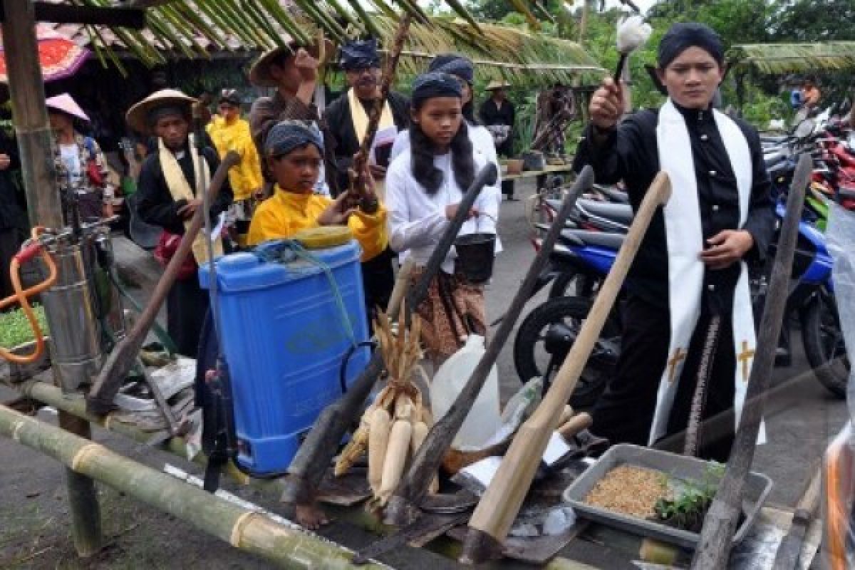 Natal Tani Rengkuh Berkah Air Merapi