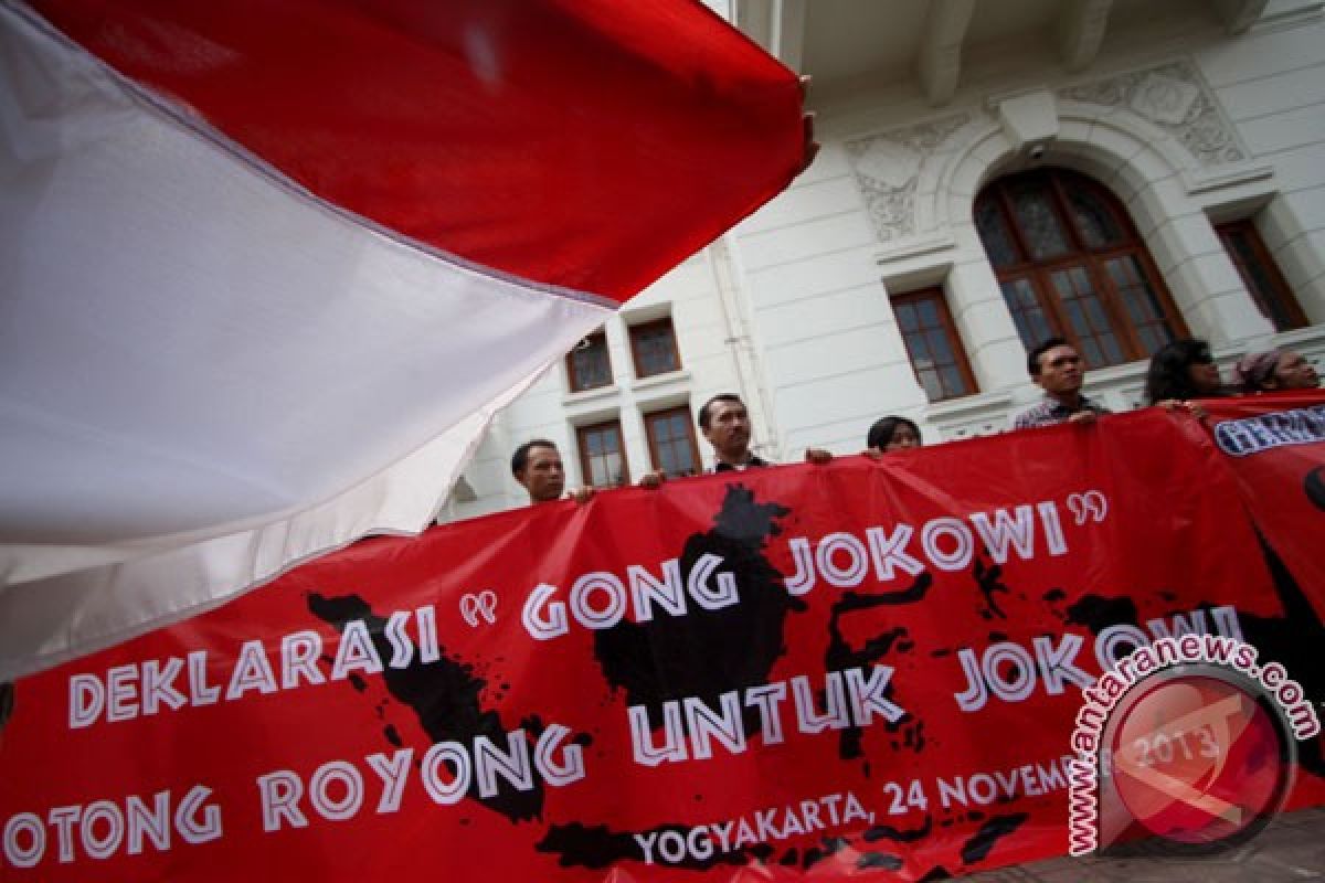 Gerakan "Rabu kotak-kotak" dukung Jokowi jadi presiden