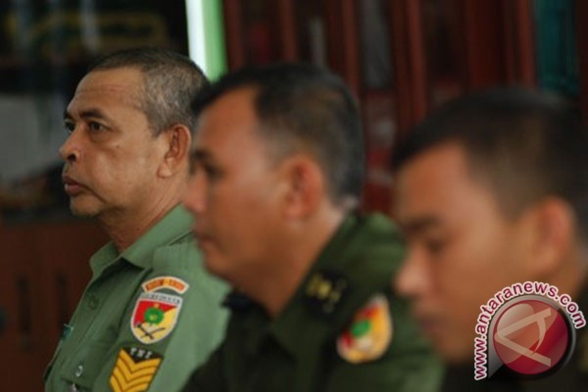 Enam anggota Kodam II/Sriwijaya jalani sidang narkoba