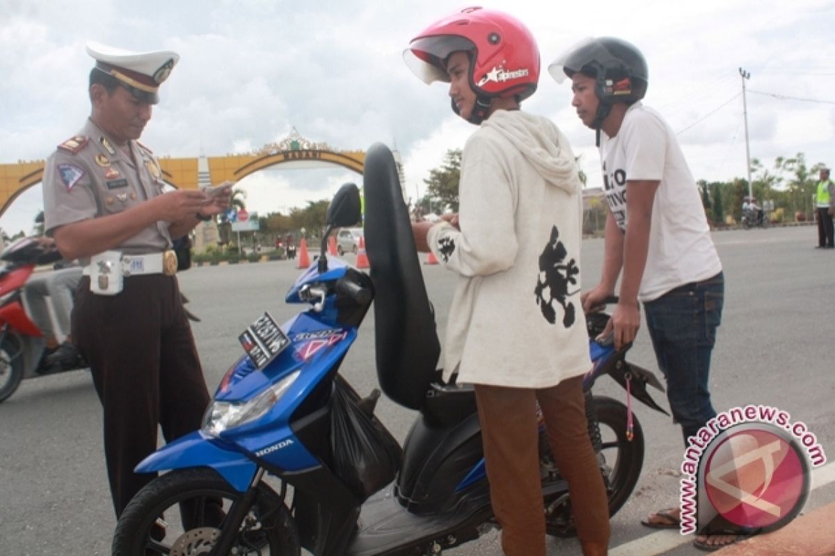 Kendaraan Dinas di Penajam Terjaring Operasi Zebra