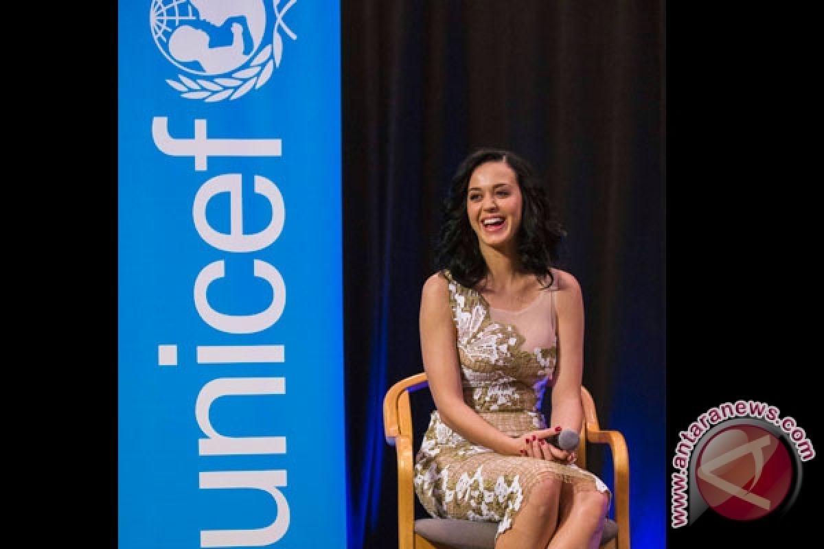 Katty Perry ditunjuk sebagai Duta Kehormatan UNICEF