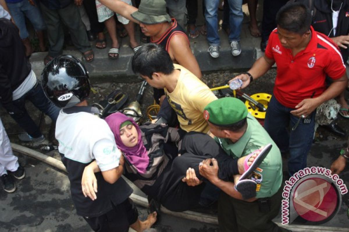 Korban kecelakaan kereta: saya cuma bisa pasrah