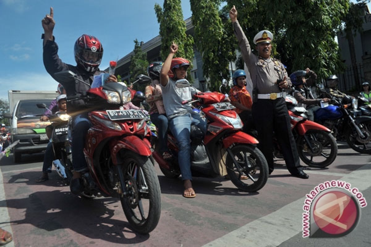 Masyarakat Palembang belum tertib berlalulintas