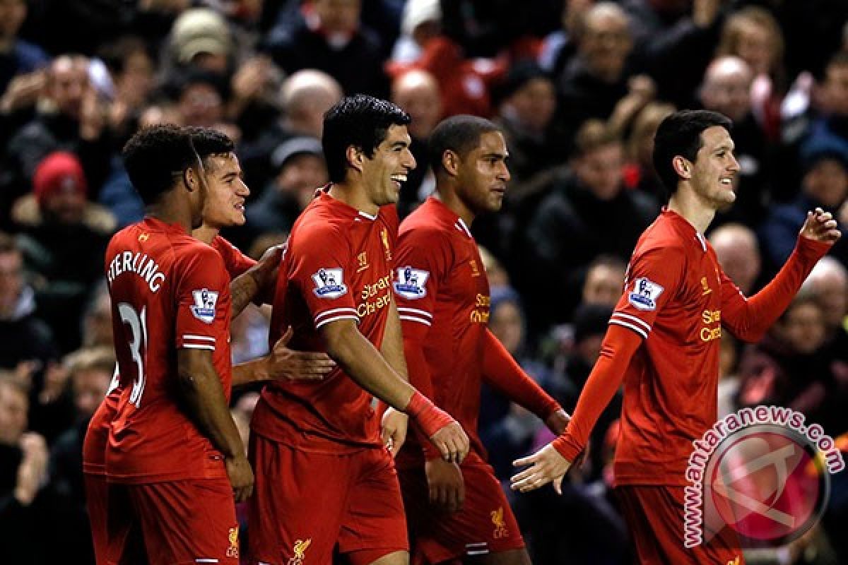 Liverpool ke peringkat kedua setelah kalahkan Sunderland
