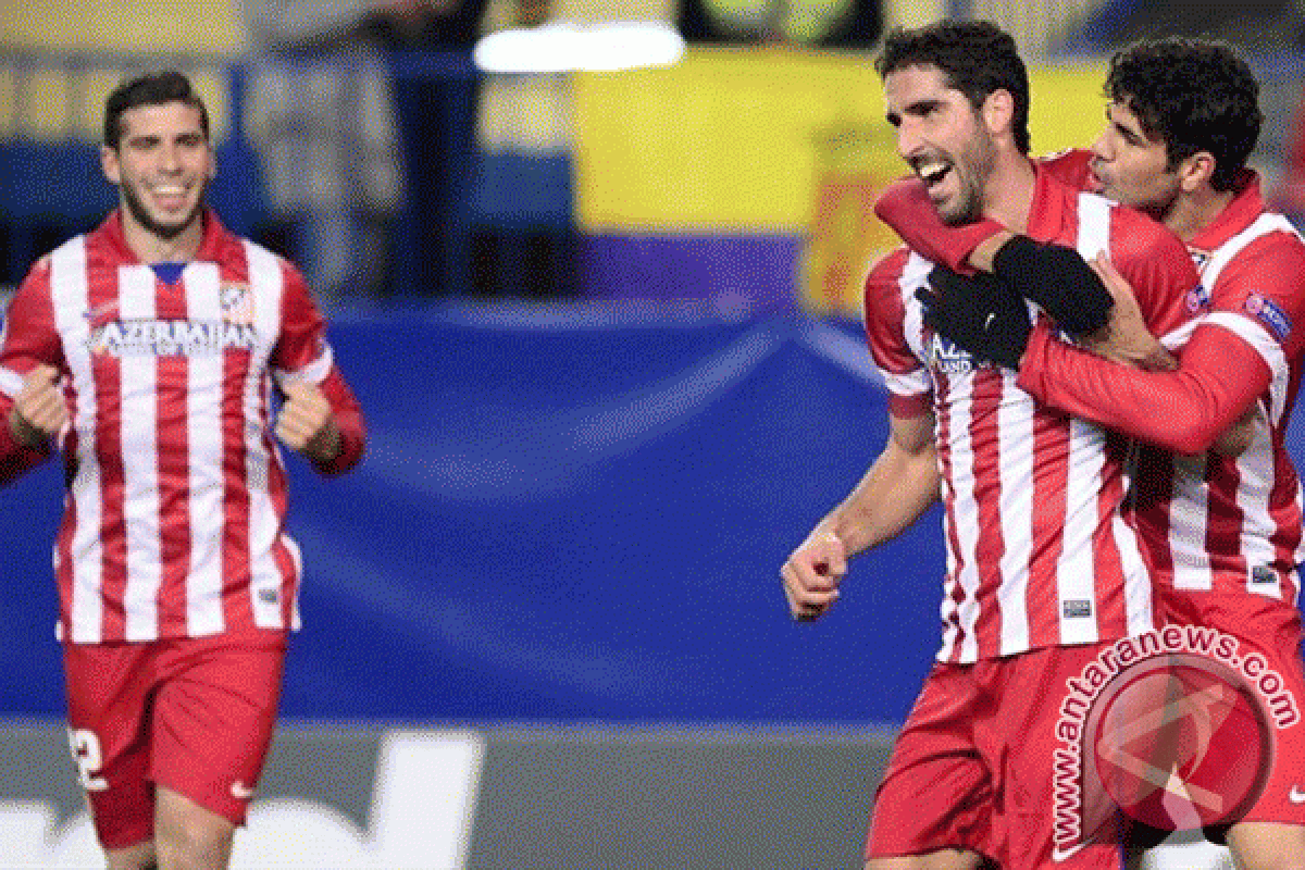 Atletico Madrid juara Grup G tanpa kalah