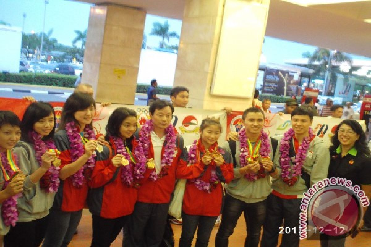 Tim Wushu Indonesia sukses capai target