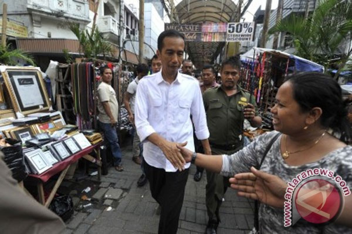Dan Jokowi pun selamati warga jakarta