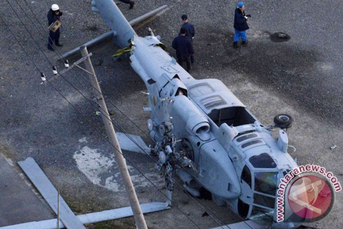 Helikopter AS kecelakaan, dua orang tewas