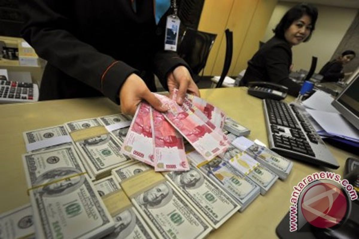 Rupiah stagnan di posisi Rp11.674