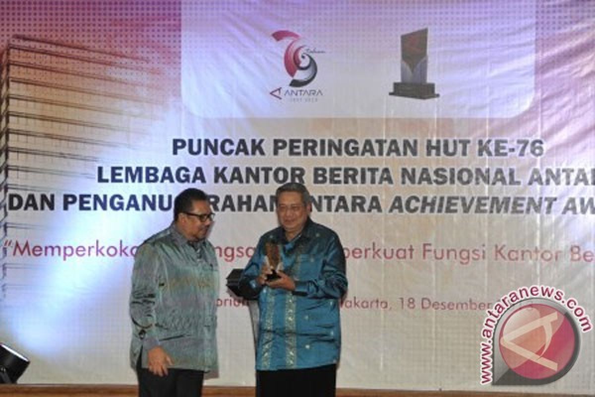 Presiden SBY pastikan PSO bidang pers Antara tetap diberikan