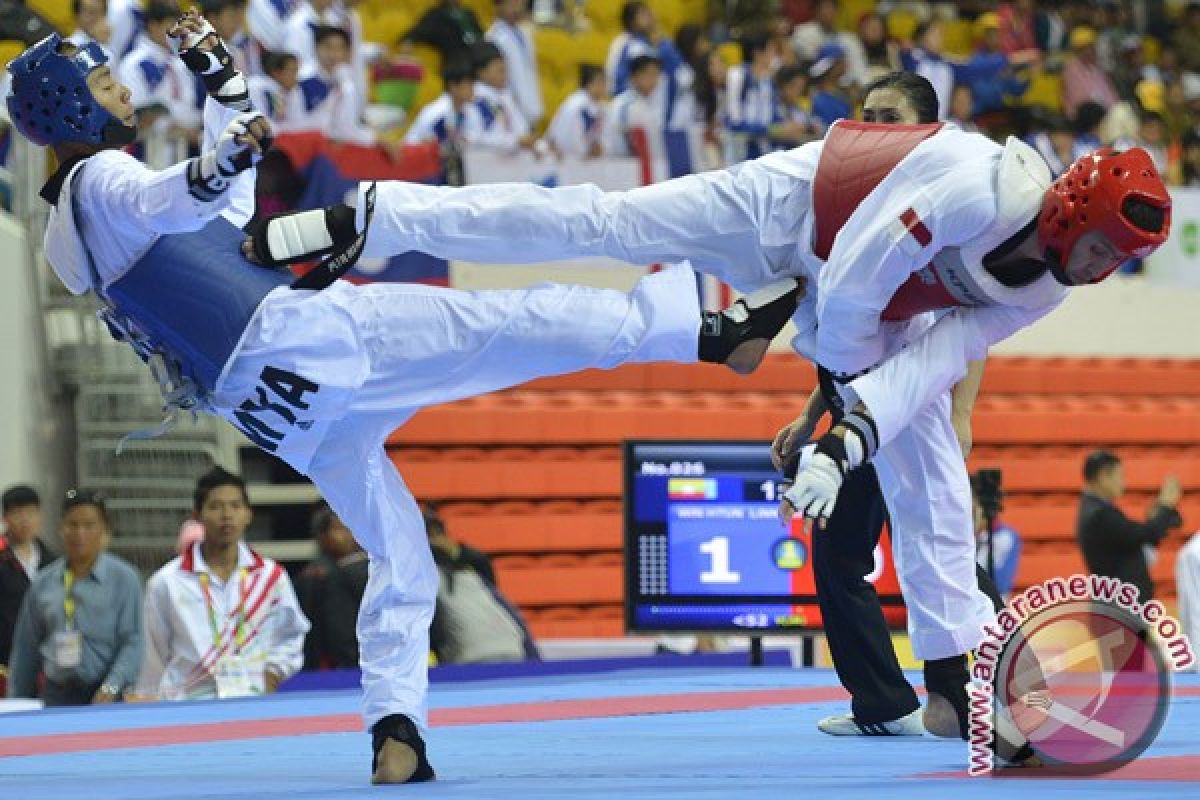 Tim taekwondo Indonesia berlatih di Korsel