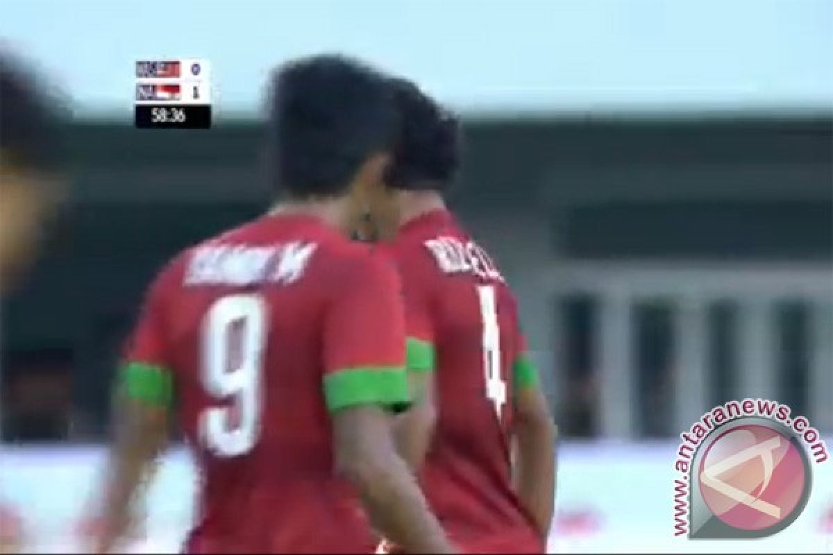 Bayu bawa Indonesia unggul 1-0 atas Malaysia