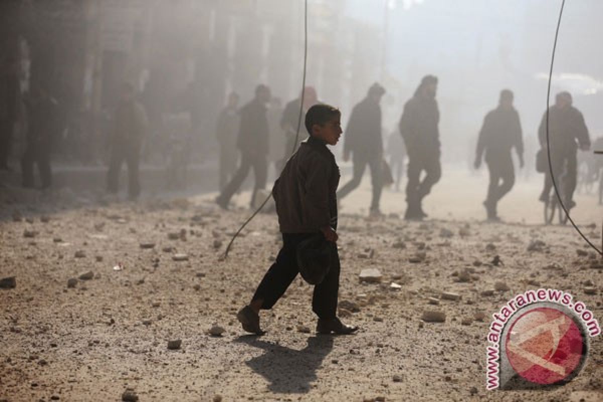 Serangan mortir teroris tewaskan 4 orang di Damaskus