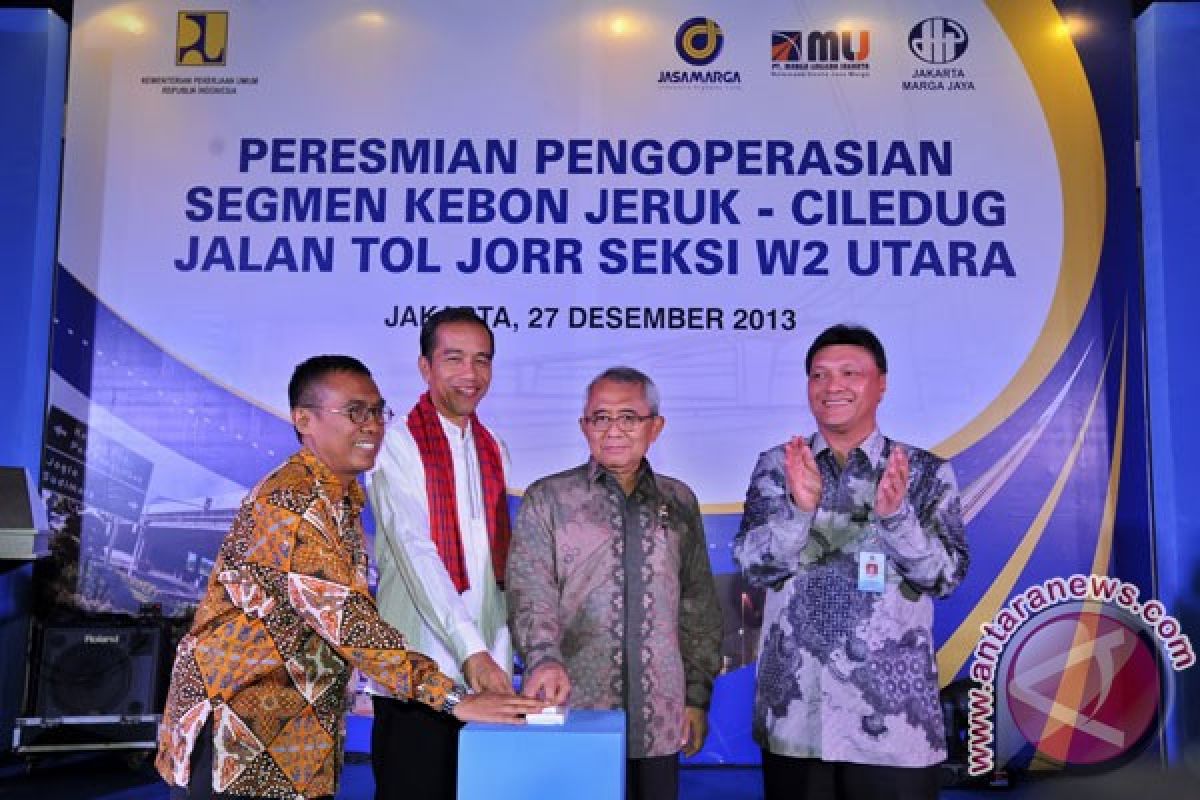 JORR W2 Kebon Jeruk-Ciledug resmi beroperasi