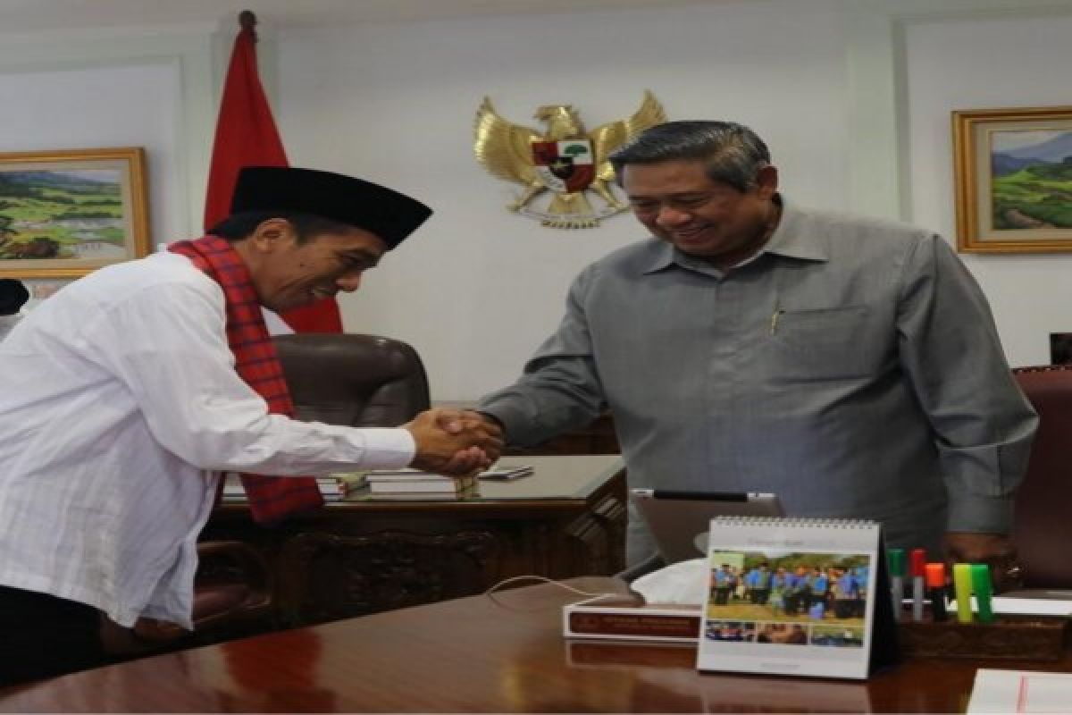 Presiden SBY dan Jokowi bahas pembangunan Jakarta