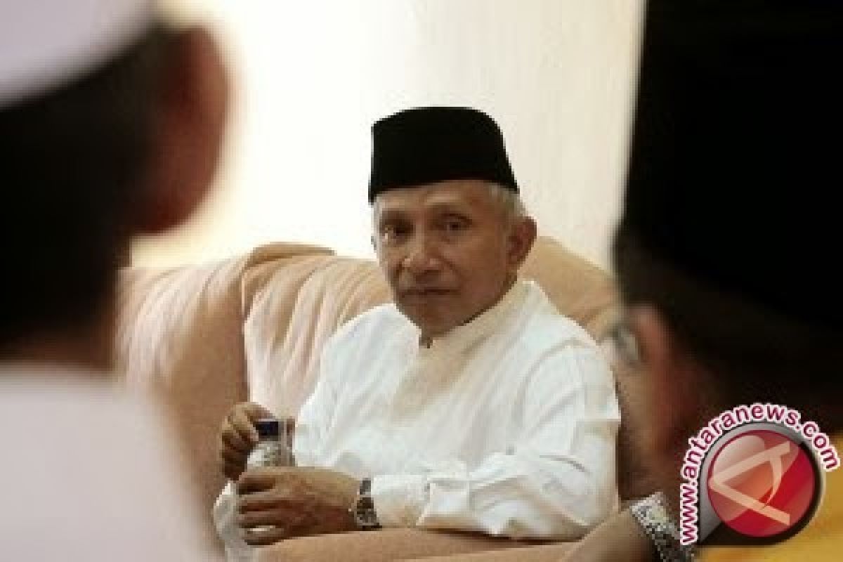 Amien Rais: saya jewer kalau Muhammadiyah tak bersikap