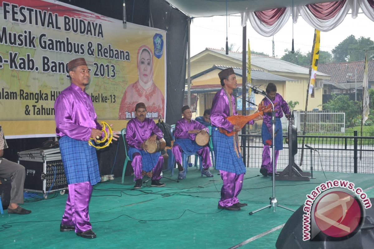 20 Group Gambus Bangka  Ikut Festival HUT Provinsi