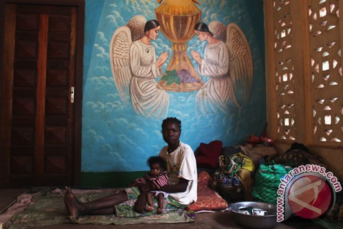 935.000 warga kehilangan tempat tinggal di Republik Afrika Tengah