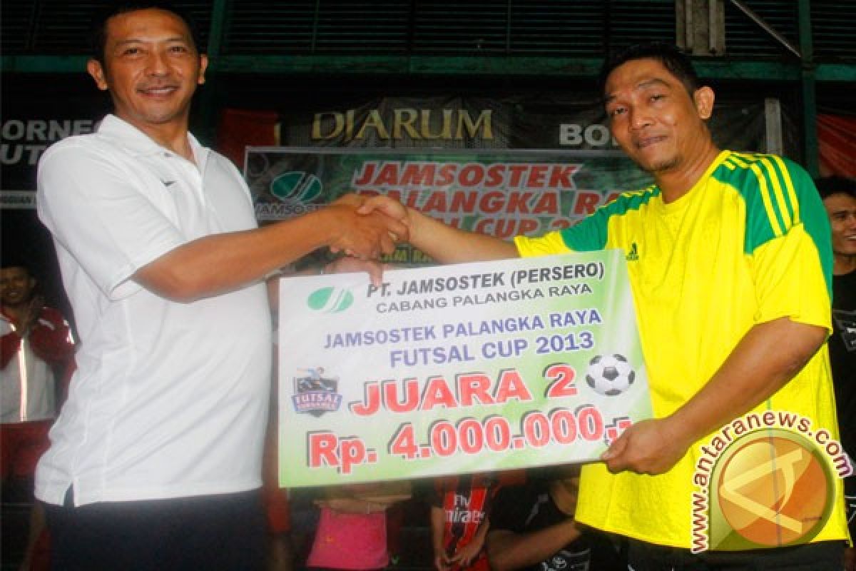 Juara 2 Jamsostek Futsal Cup 2013