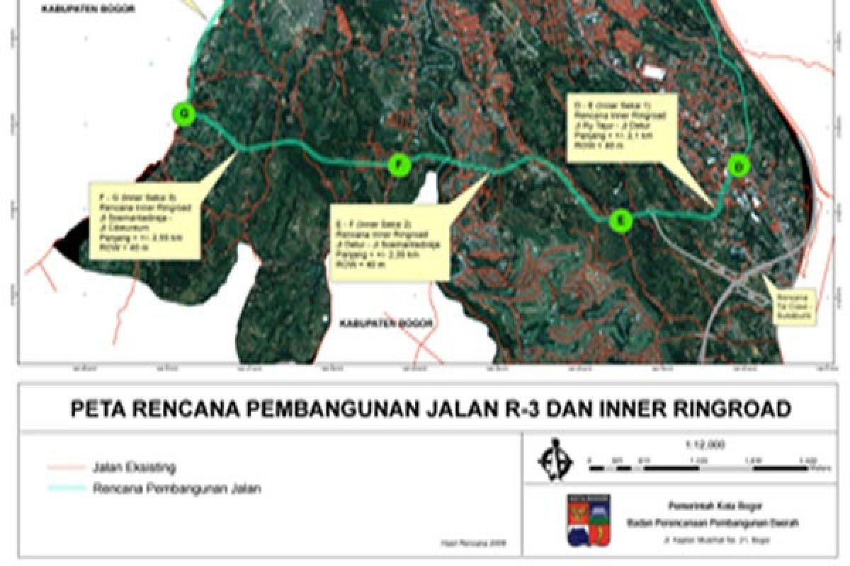 Sepuluh Tahun Kota Bogor Bangun Infrastruktur Jalan